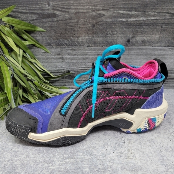 Nike | Jordan Why Not Zer0.6 Bright Concord/Pink Prime/Black Basketball Shoes - Picture 9 of 12